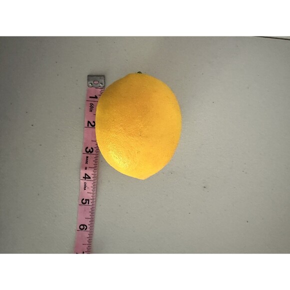 Set Of 6 Artificial Fruits Realistic Size Decor Display - Picture 3 of 9